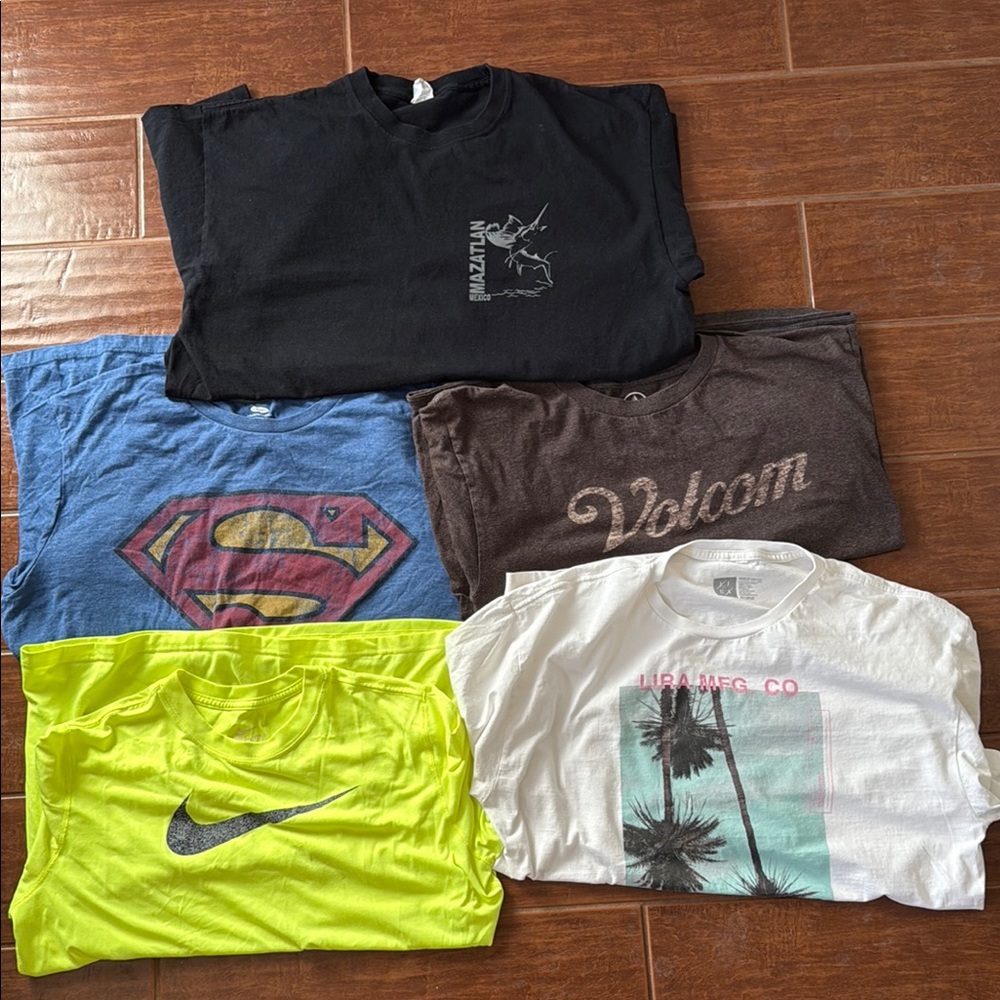 Volcom Brown Short Sleeve Tee Casual Wear